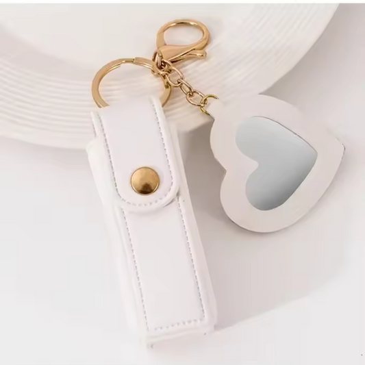Heart Lipstick Pouch with Mirror – 8 models available