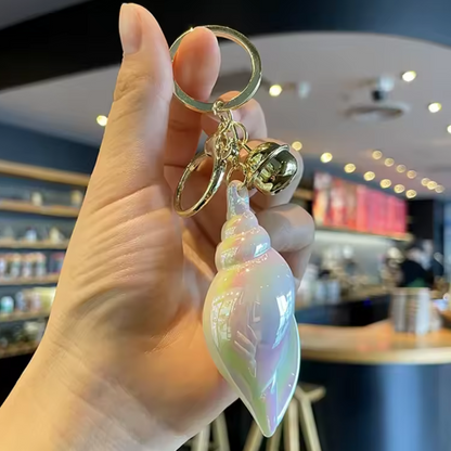 Porte-clé Coquillage – 6 Coloris Éclatants au Choix !