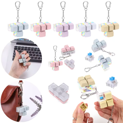 4 Key Keyboard Keychain – 10 models available