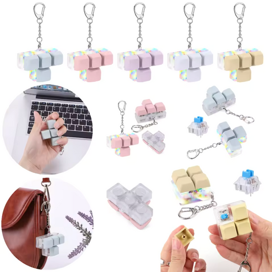 4 Key Keyboard Keychain – 10 models available