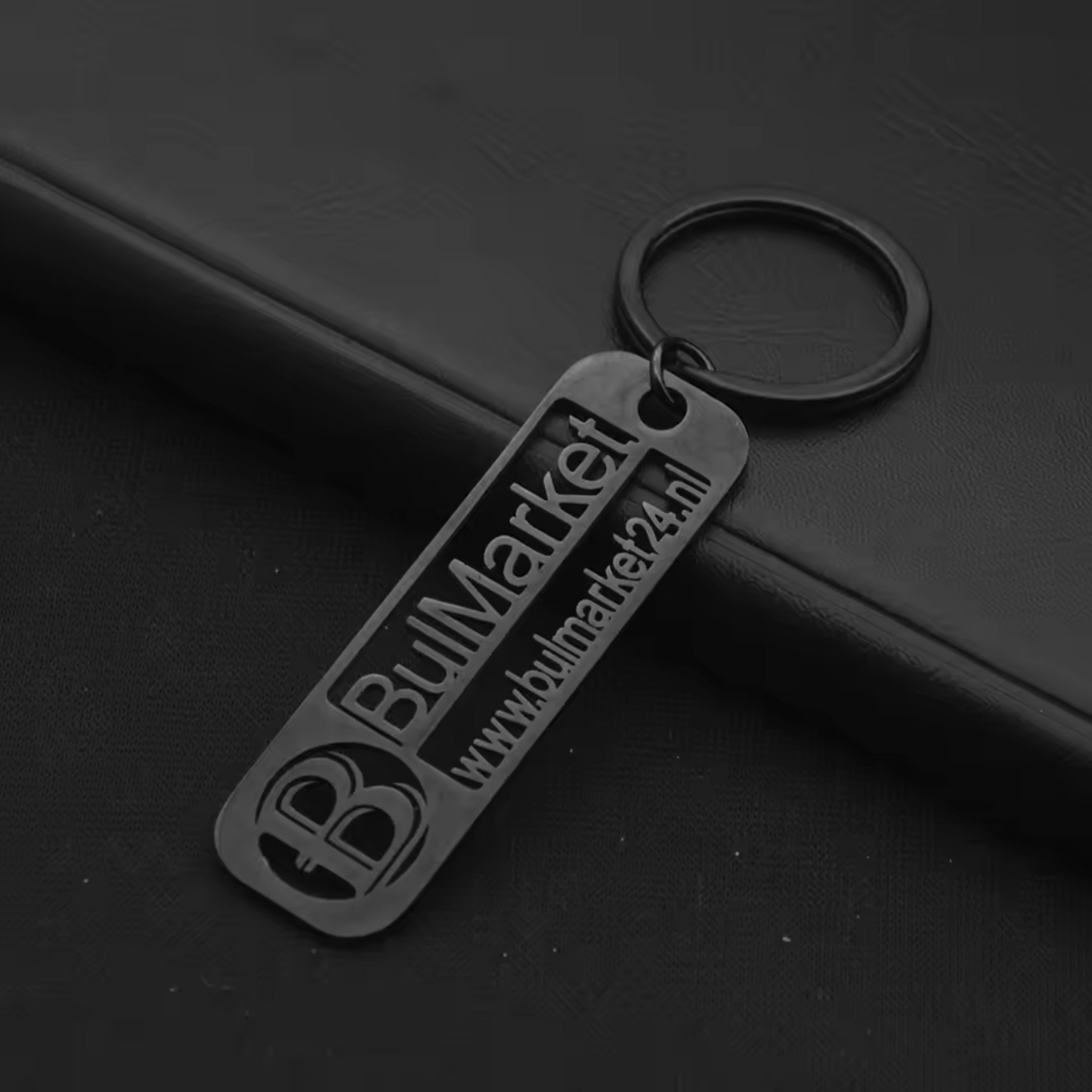 Porte-clé personnalisé anti-perte des clés avec nom, numéro de téléphone et logo